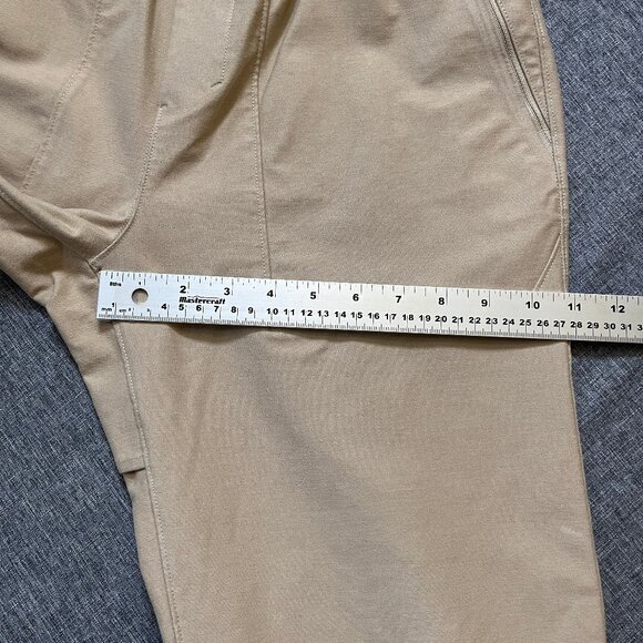Lululemon Utilitech Pull On Classic Fit Pants - Men's Size M - Tan - Picture 11 of 14